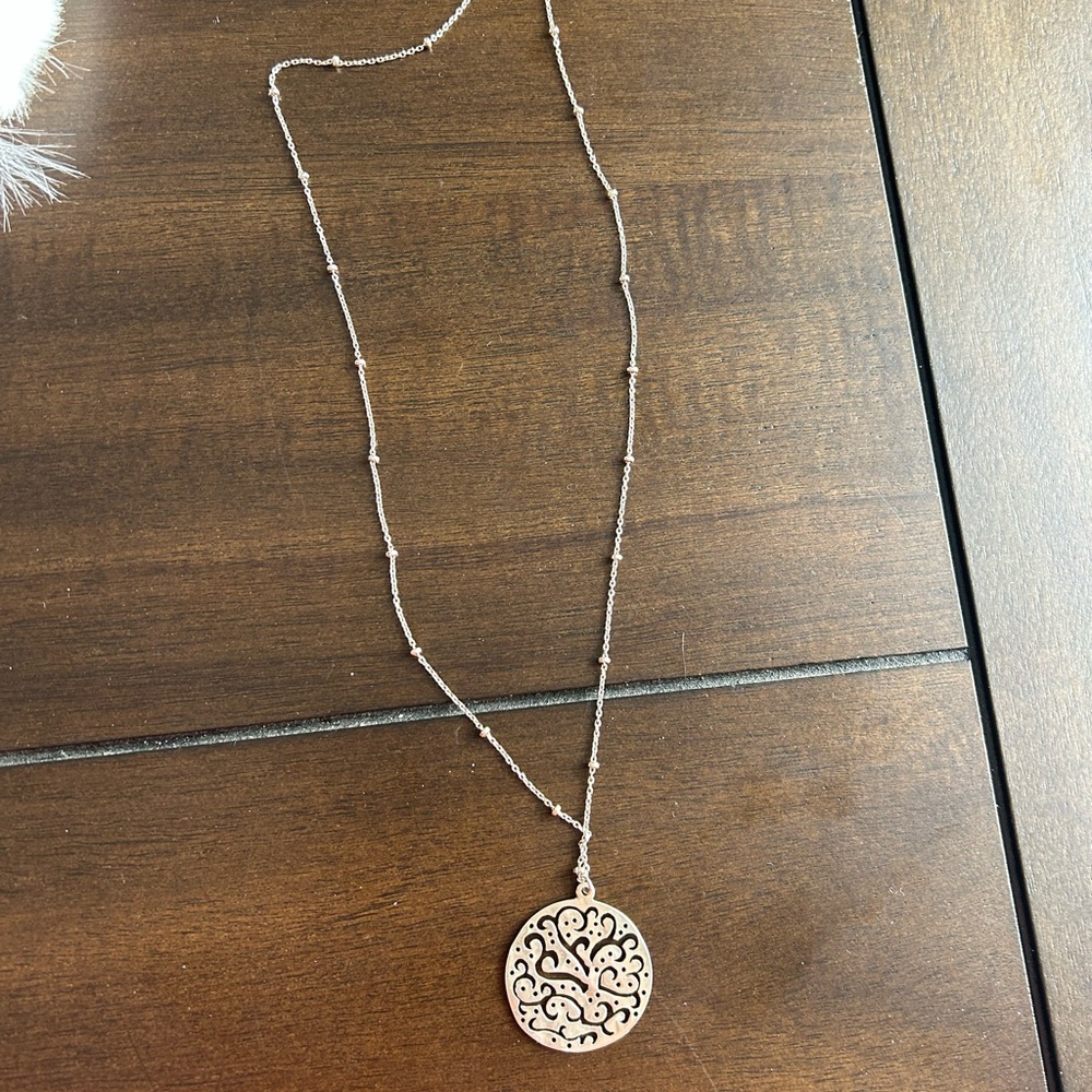 Silpada sterling silver Necklace.  Cut Above Necklace.  N2328.